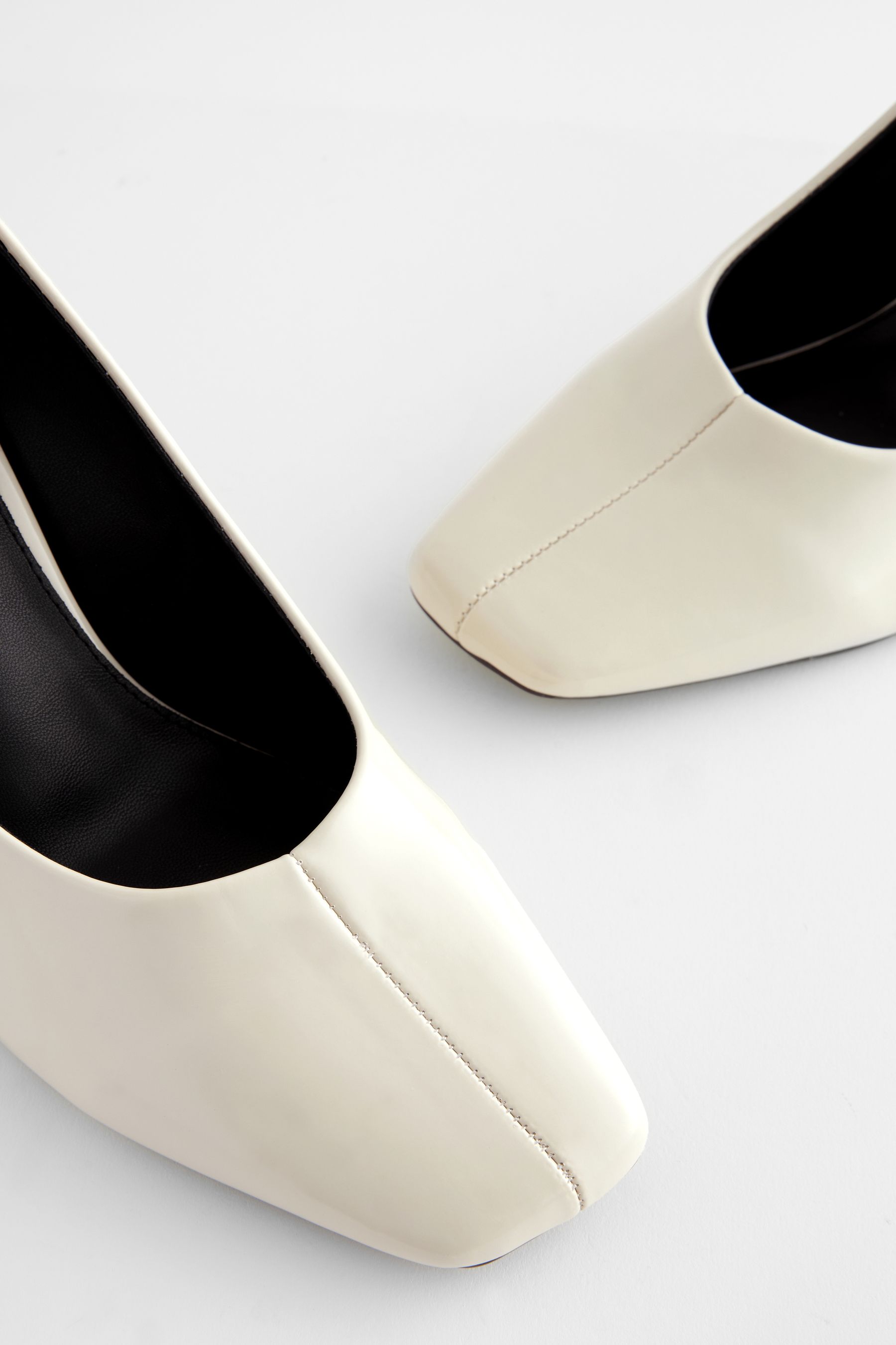 White flat heels shop