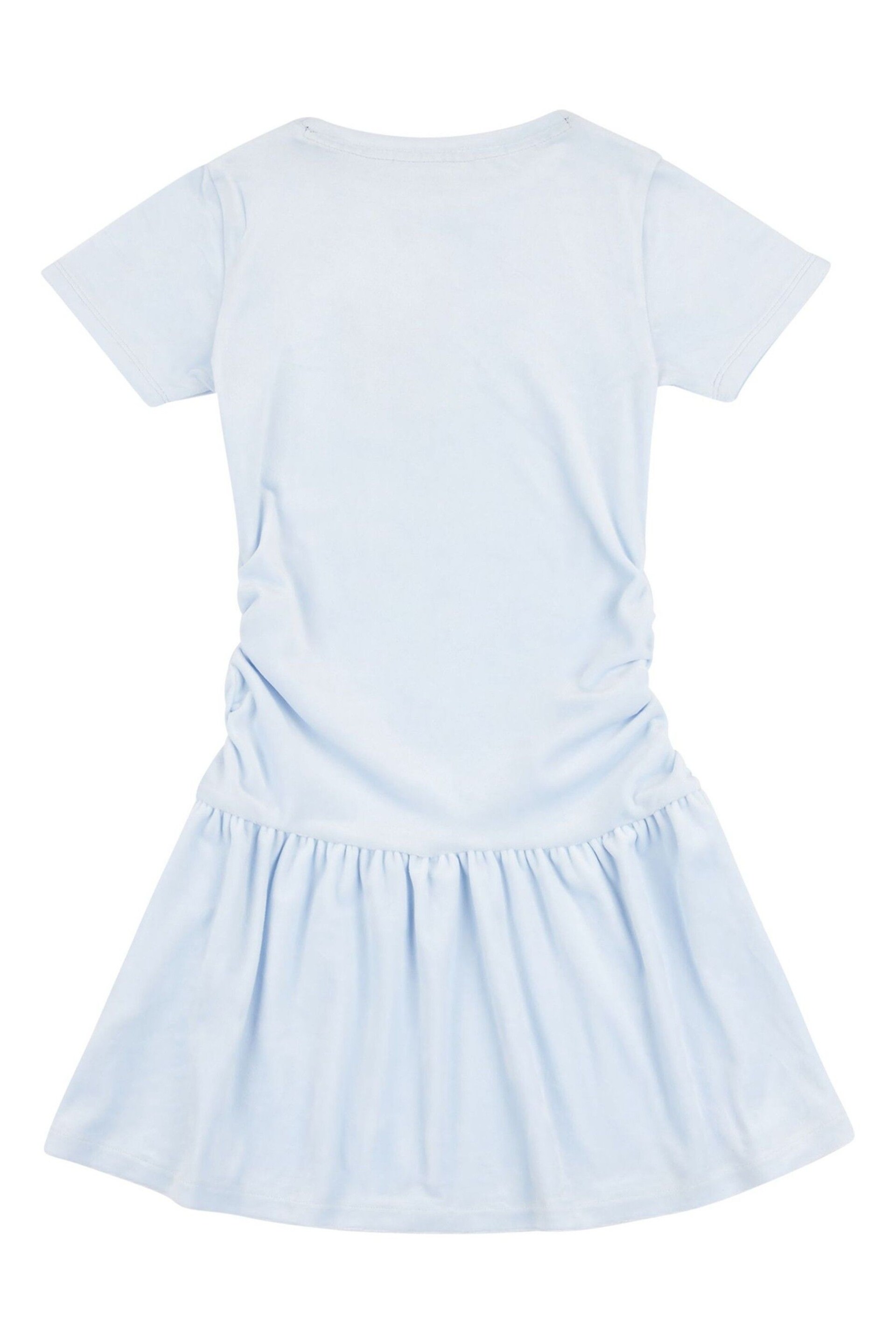 Juicy Couture Girls Blue Diamante Crown Dress - Image 6 of 7