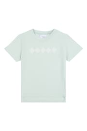 Juicy Couture Girls Tonal White T-Shirt - Image 1 of 3