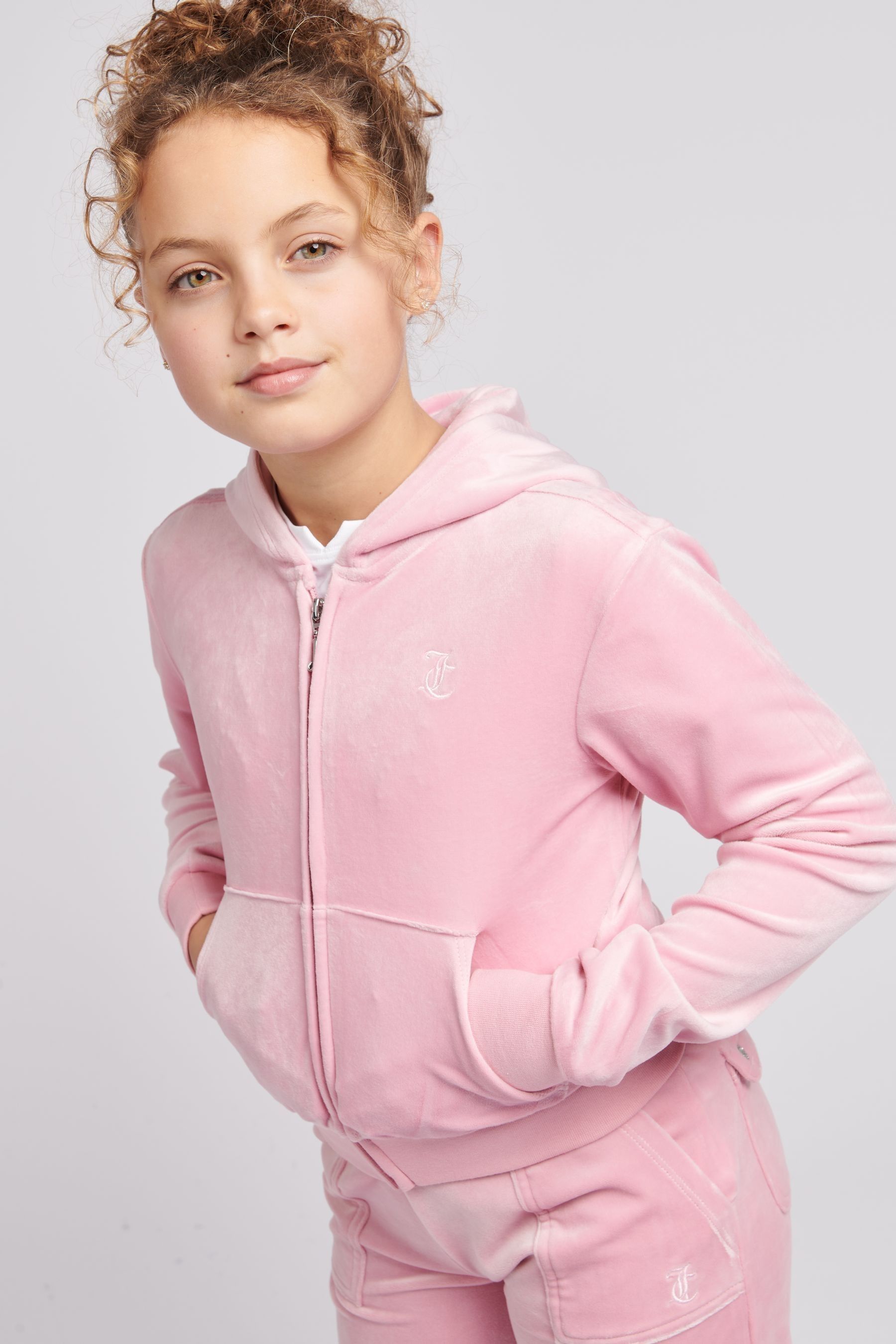 Light pink juicy couture jacket deals