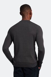 Lyle & Scott Grey Cotton Merino Crew Jumper - Image 2 of 5