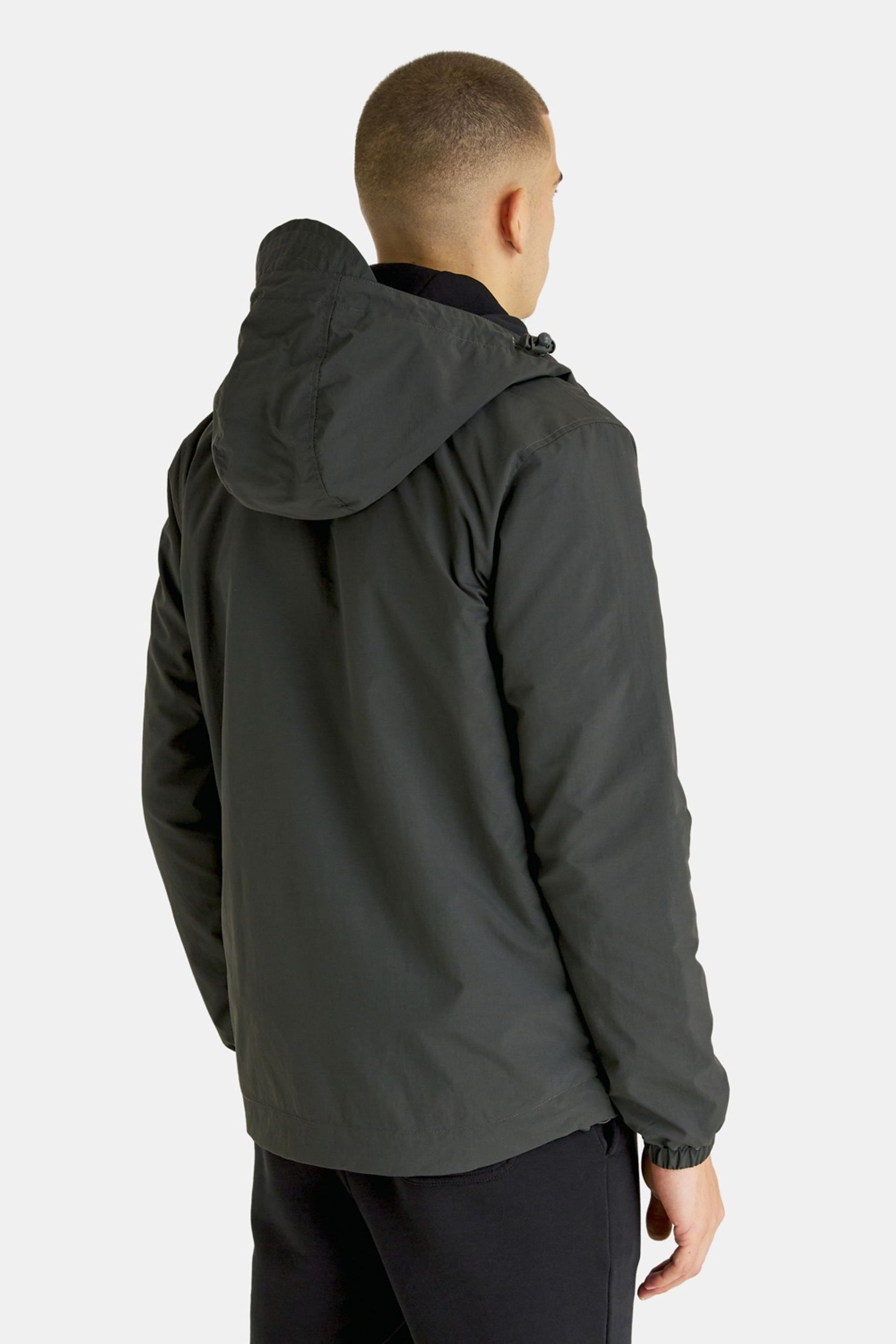 Buy Lyle Scott Grey Zip Through Hooded Jacket from Next Ireland