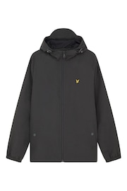 Lyle & Scott Grey Zip Through Hooded Jacket - Image 5 of 5