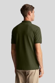 Lyle & Scott Green Plain Polo Shirt - Image 2 of 5