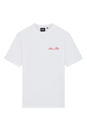 Lyle & Scott Graphic Ski White T-Shirt - Image 4 of 4