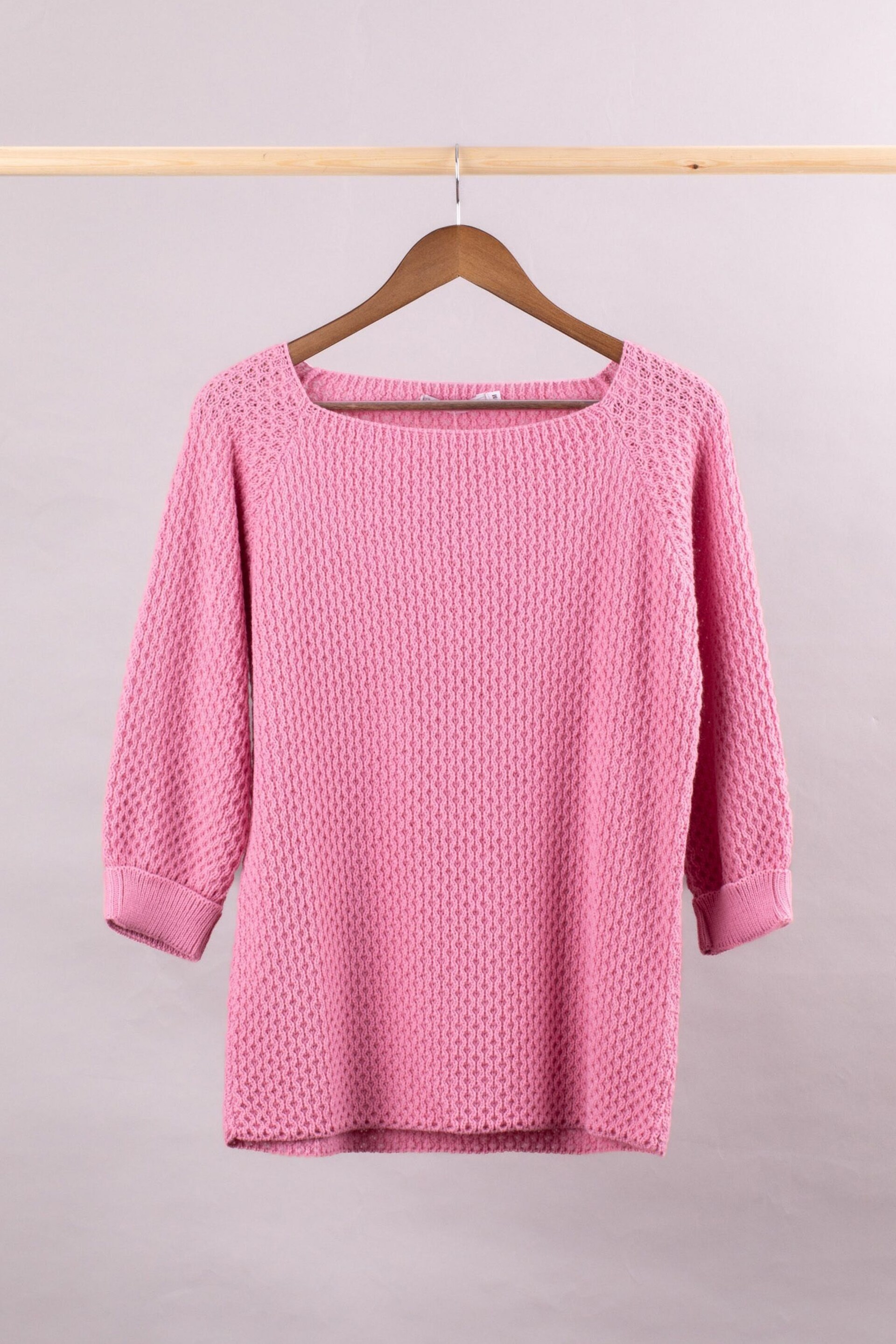 Lakeland Clothing Pink Maisie Relaxed Jumper - Image 1 of 3
