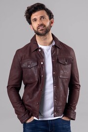 Lakeland Leather Milburn Leather Brown Jacket - Image 4 of 11