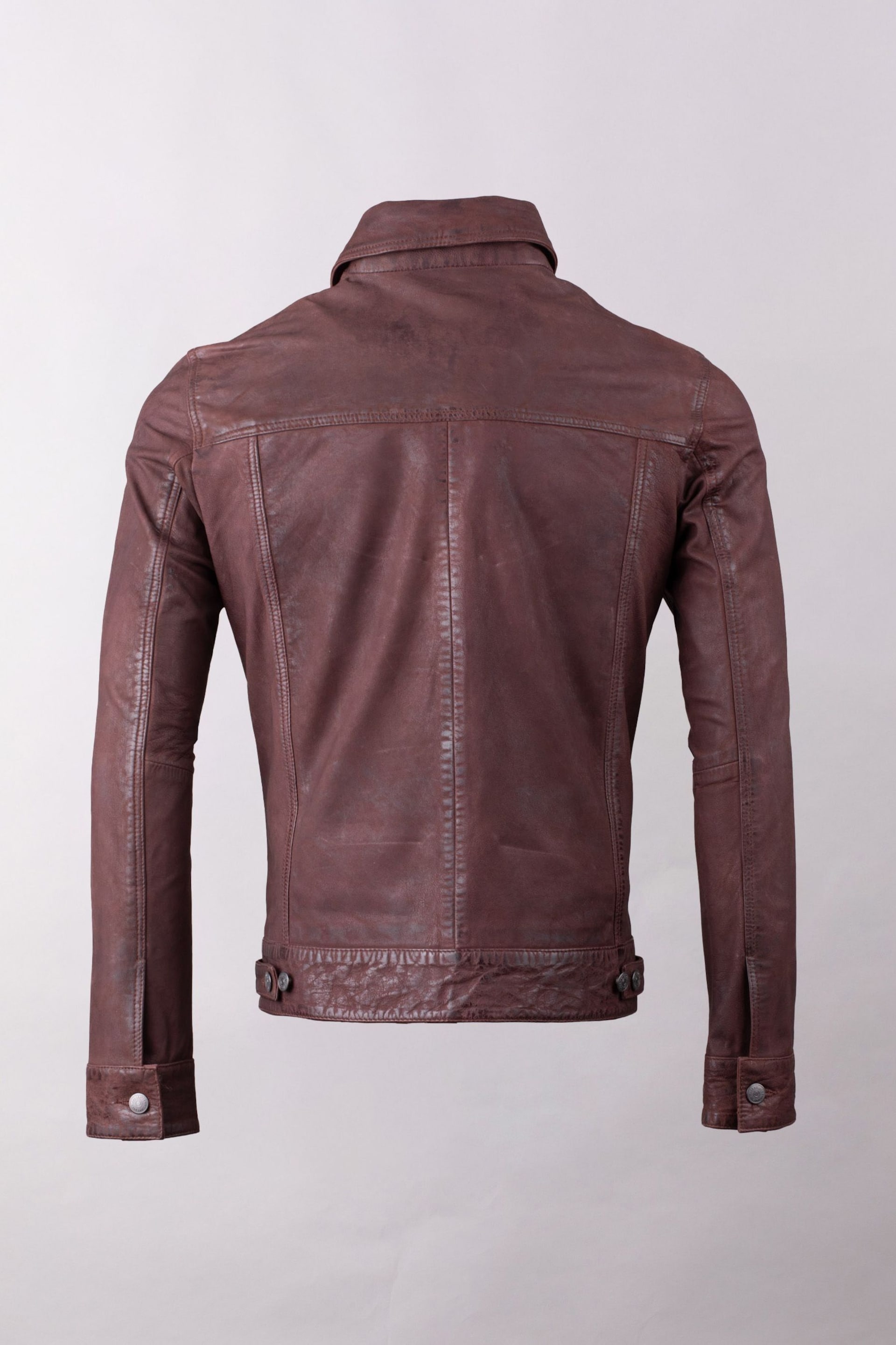 Lakeland Leather Milburn Leather Brown Jacket - Image 9 of 11