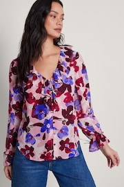 Monsoon Vittoria Floral Print Blouse - Image 1 of 5