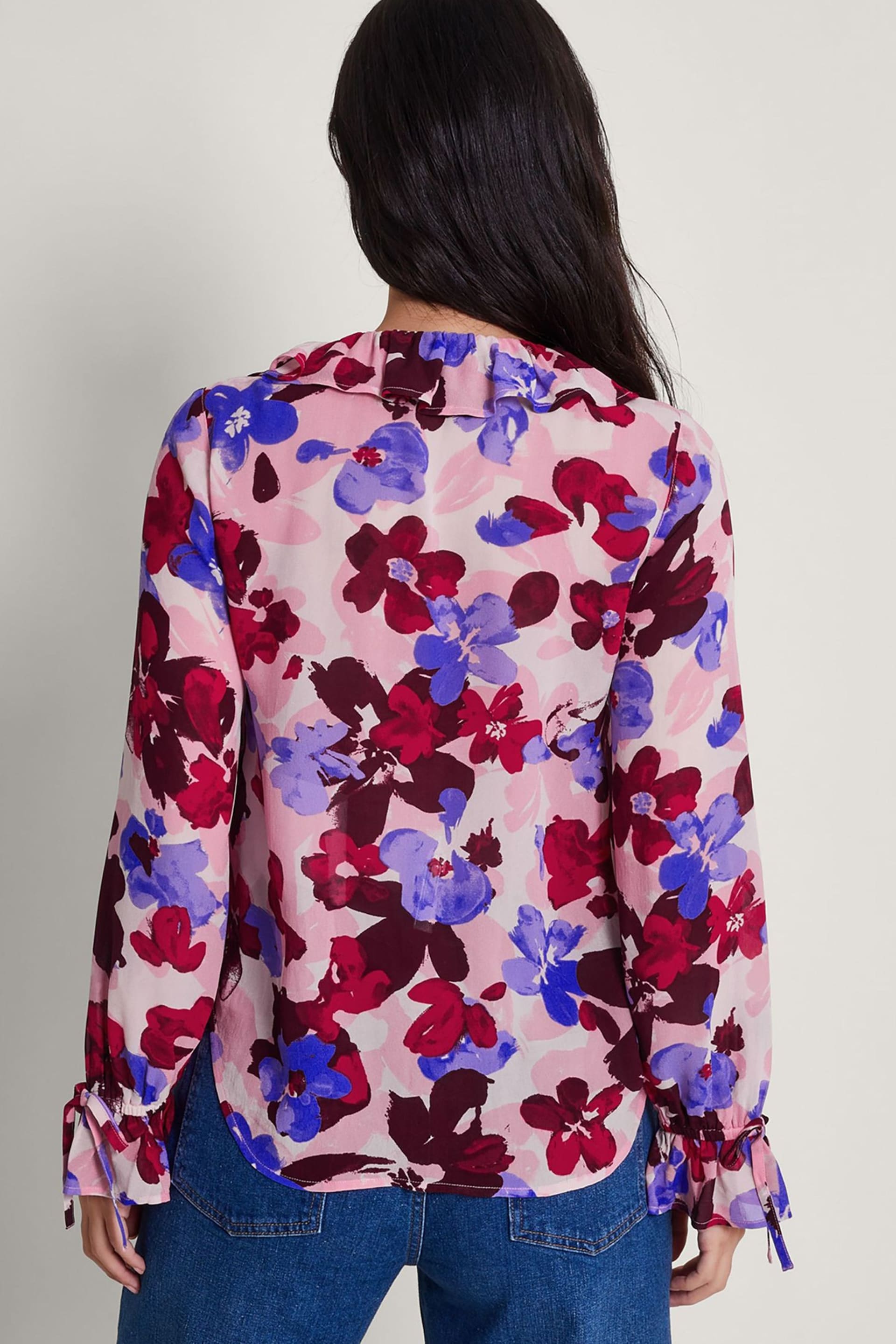 Monsoon Vittoria Floral Print Blouse - Image 2 of 5