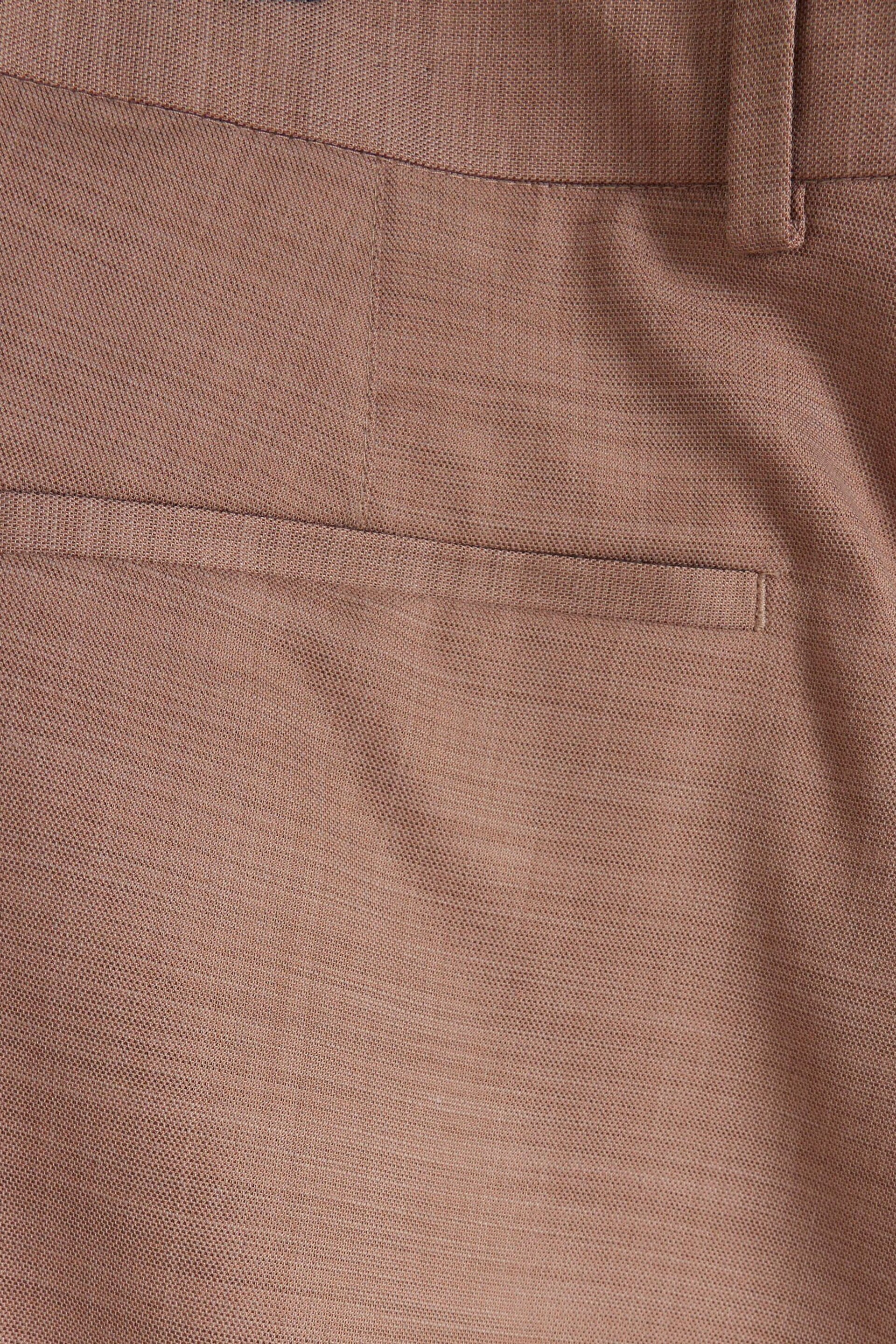 River Island Pink Texture Suit Trousers - Image 4 of 4