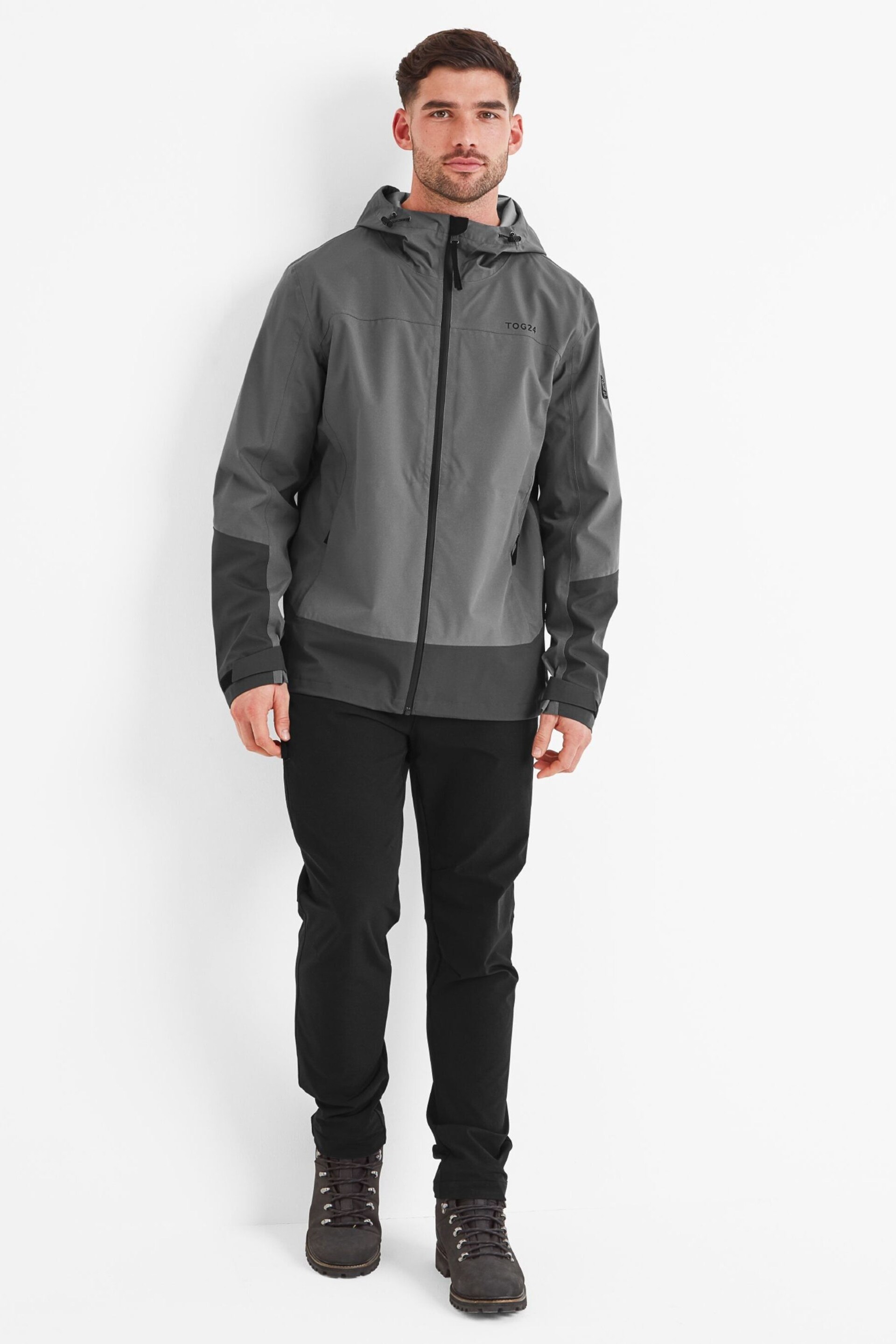 Tog 24 Grey Bowston Waterproof Jacket - Image 1 of 5