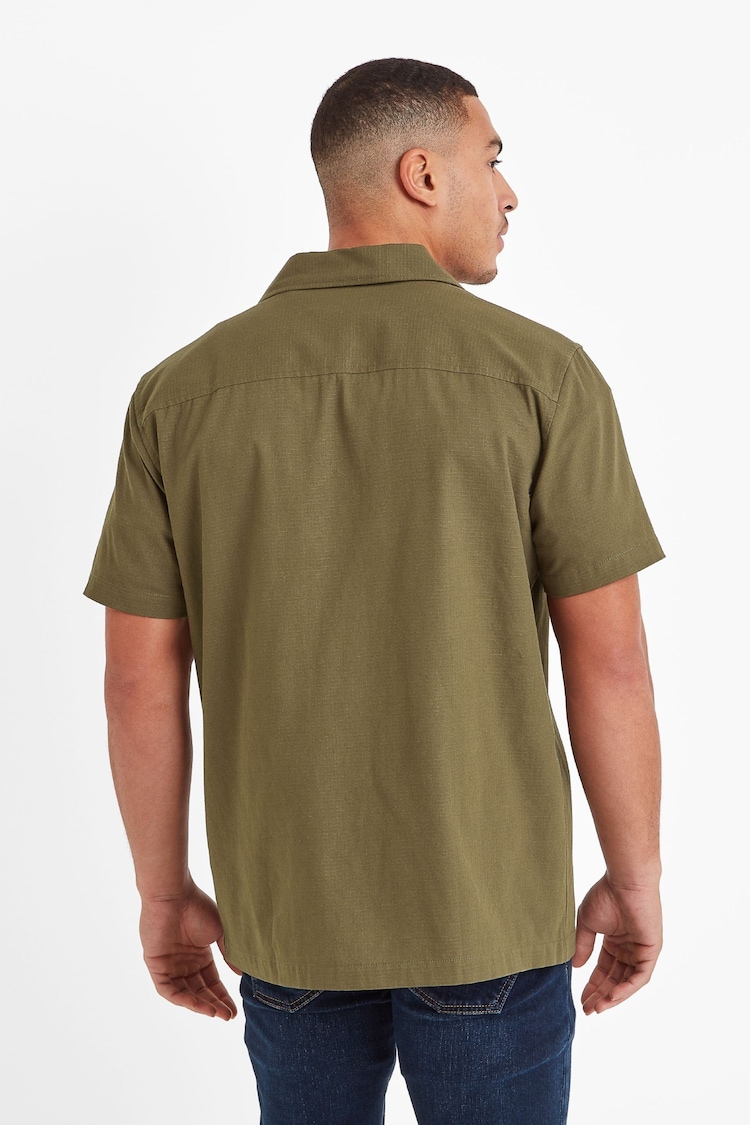 Tog 24 Green 100% Cotton Cody Short Sleeve Shirt - Image 2 of 5