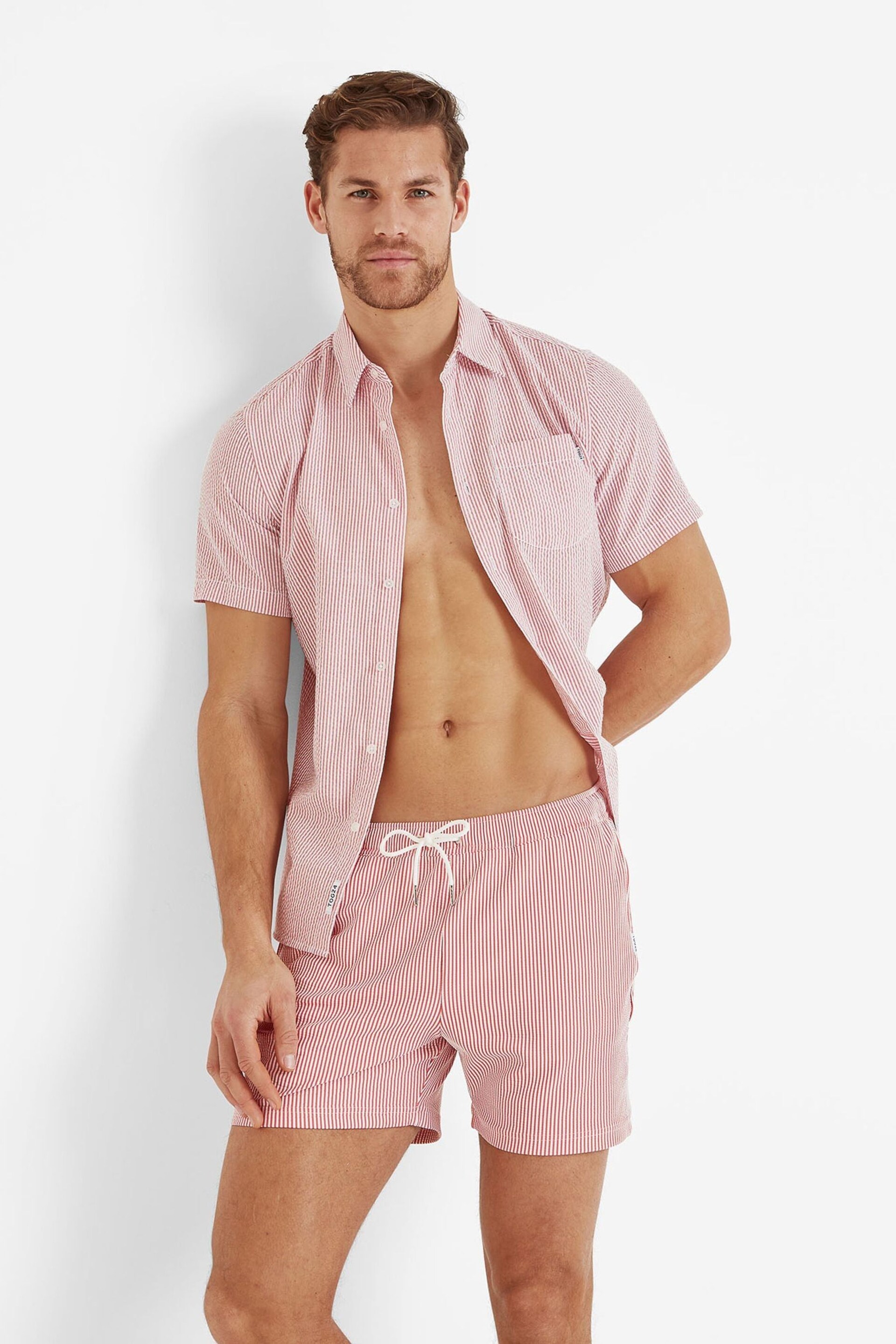 Tog 24 Pink Fenton Short Sleeve Shirt - Image 2 of 5