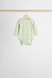 Multi Baby 100% Cotton Bodysuits 5 Pack - Image 4 of 13