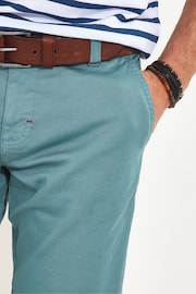 Joe Browns Blue Chrome Washed Chino Shorts - Image 4 of 5