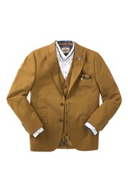 Joe Browns Brown Cinnamon Linen Blend Suit: Blazer - Image 6 of 6