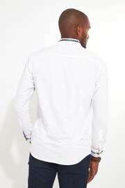 Joe Browns White Smart Peekaboo Collared Shirt - Image 2 of 5