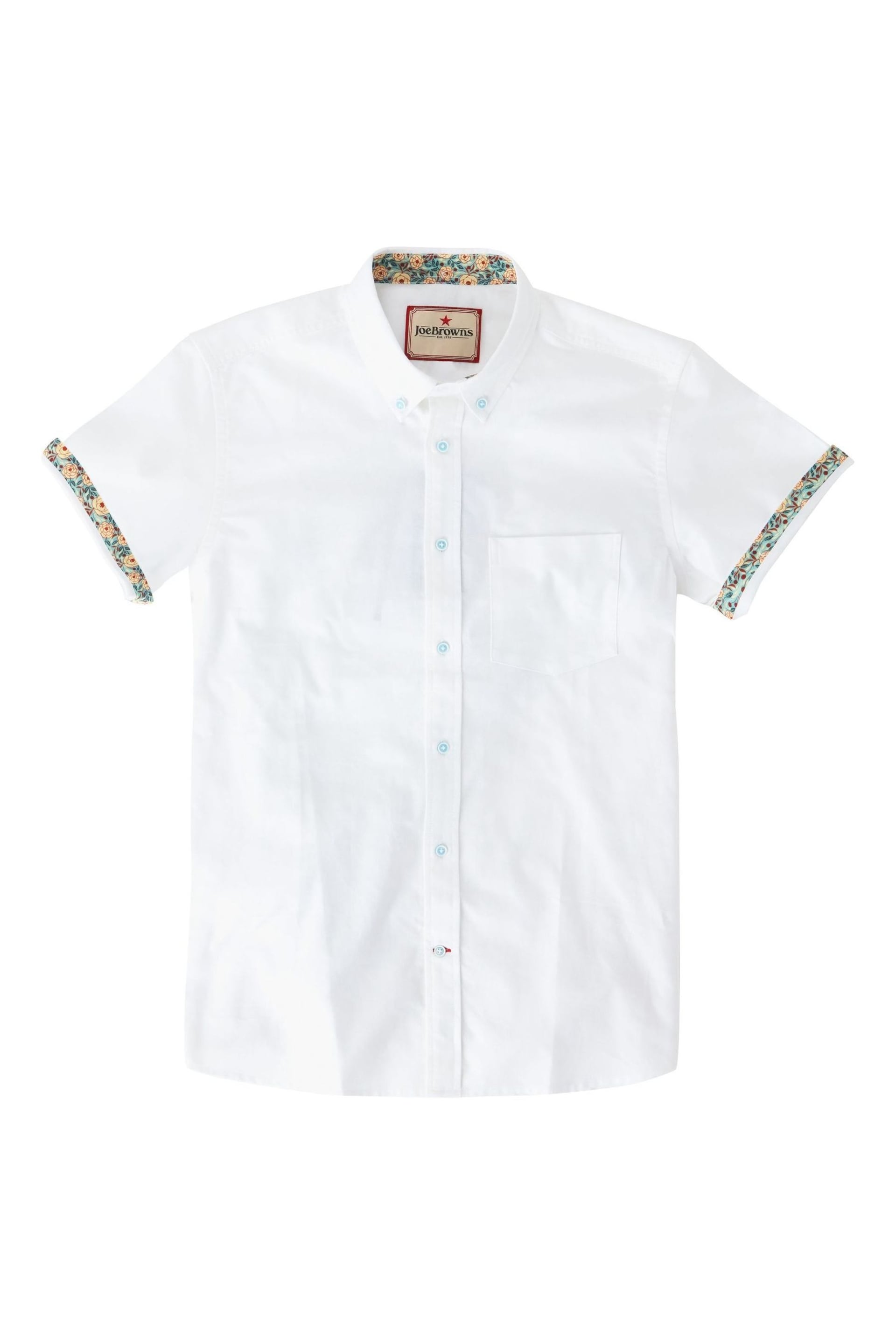Joe Browns White Classic Oxford Collar Shirt - Image 5 of 5