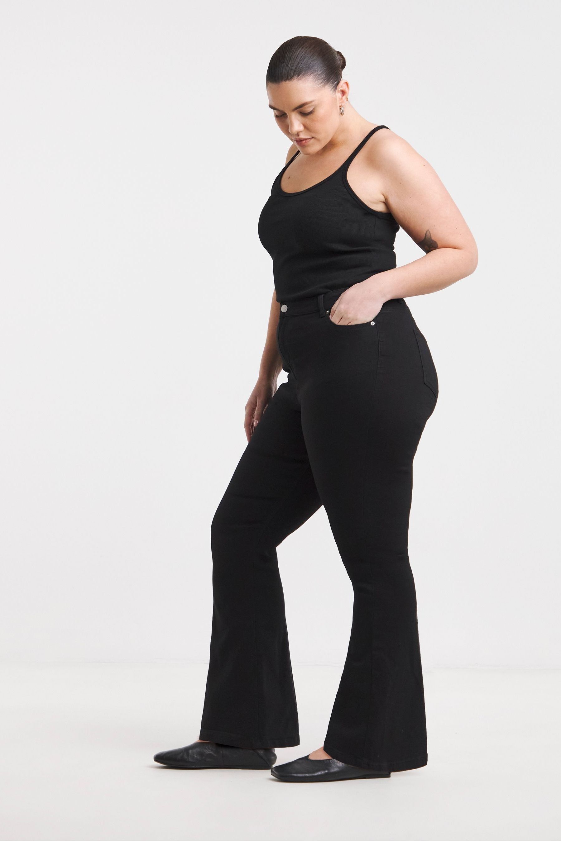 Next flared jeans top