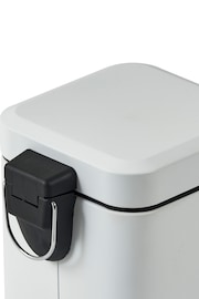 Showerdrape White Icon 3 Litre Pedal Bin - Image 5 of 5