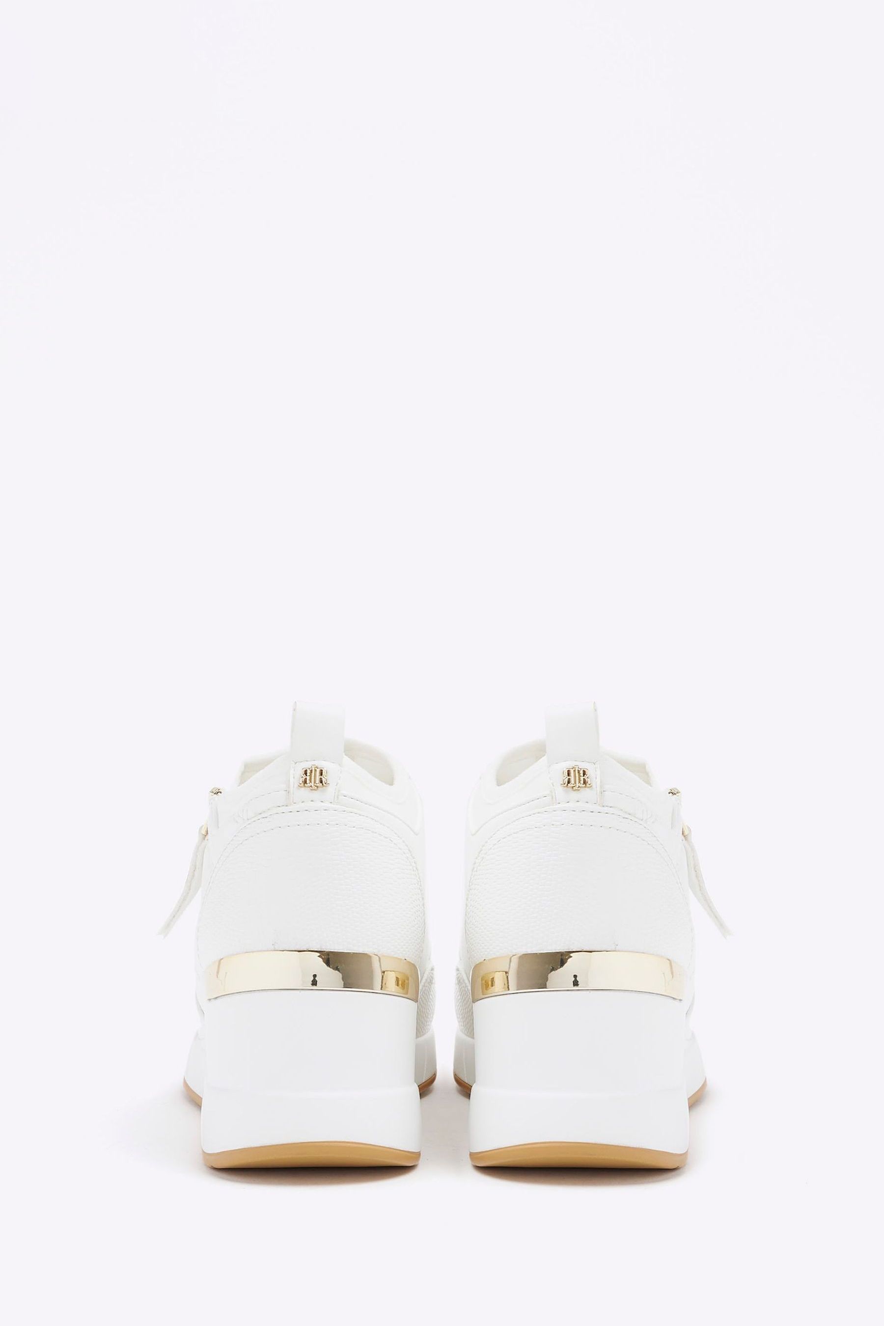 Rei quilted wedge sneaker top