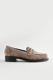 Mink Leather Forever Comfort® Round Toe Loafers - Image 6 of 9