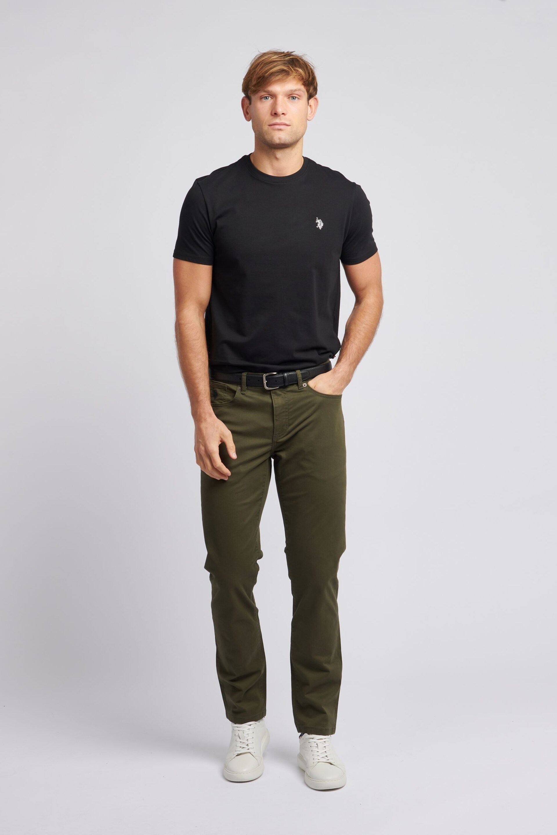 U.S. Polo Assn. Mens Core 5 Pocket Trousers - Image 4 of 9