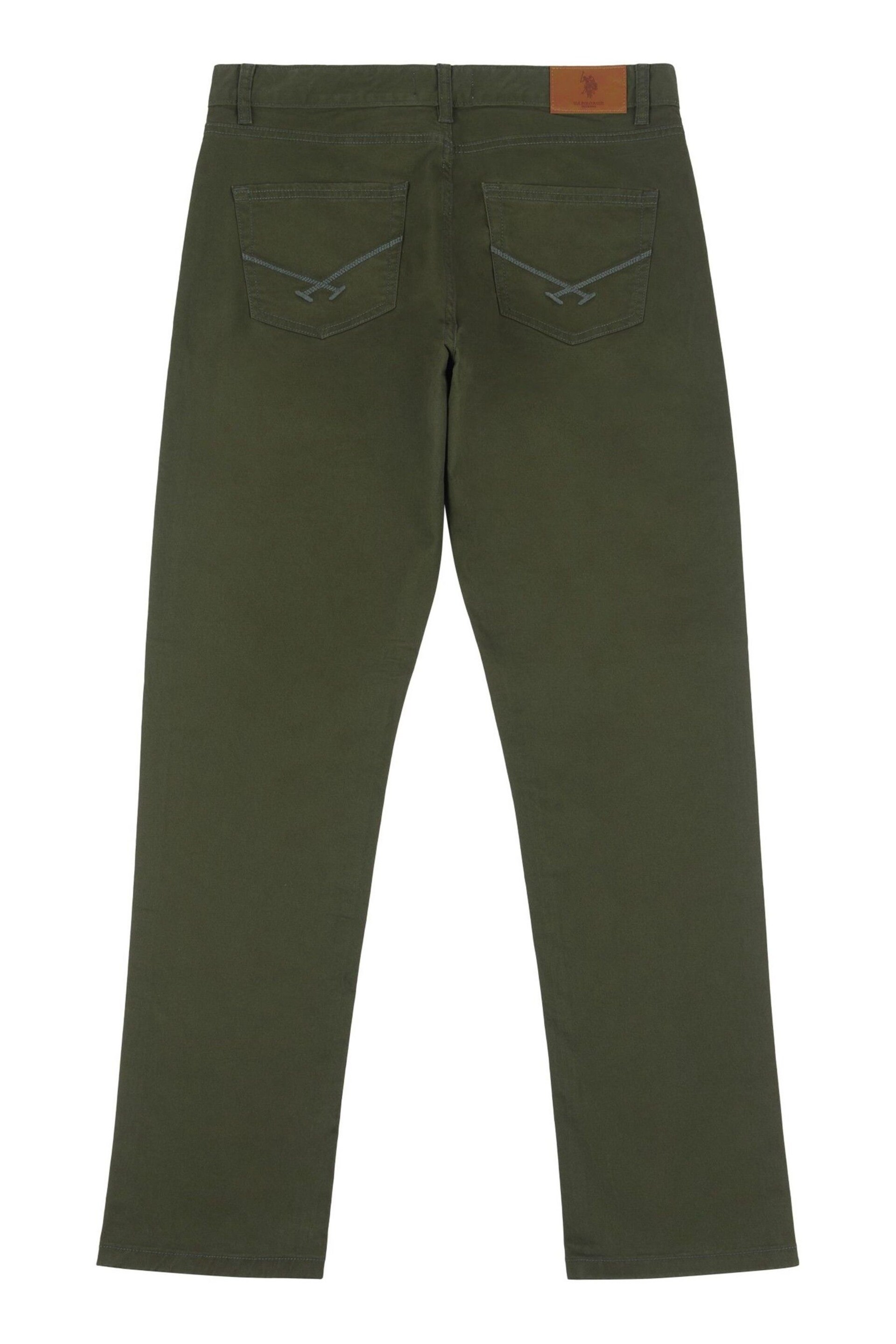 U.S. Polo Assn. Mens Core 5 Pocket Trousers - Image 8 of 9