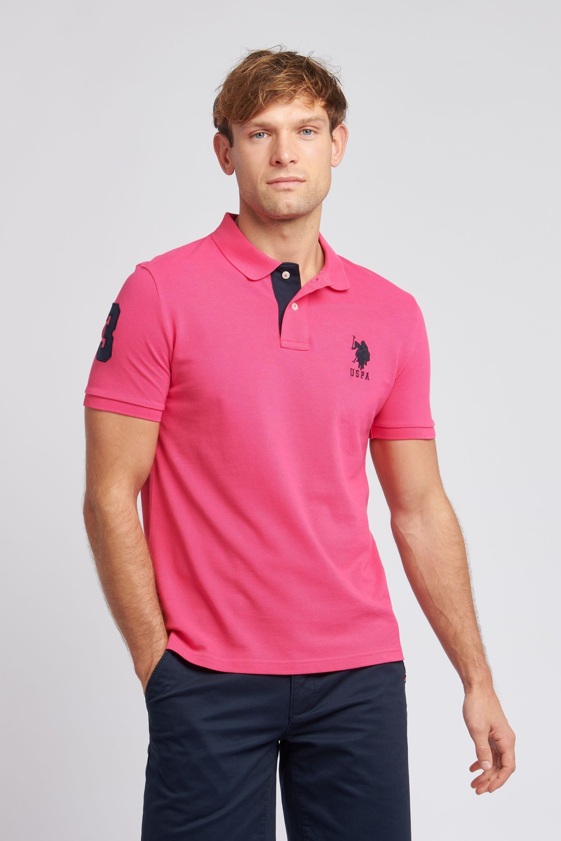 Pink polo new arrivals