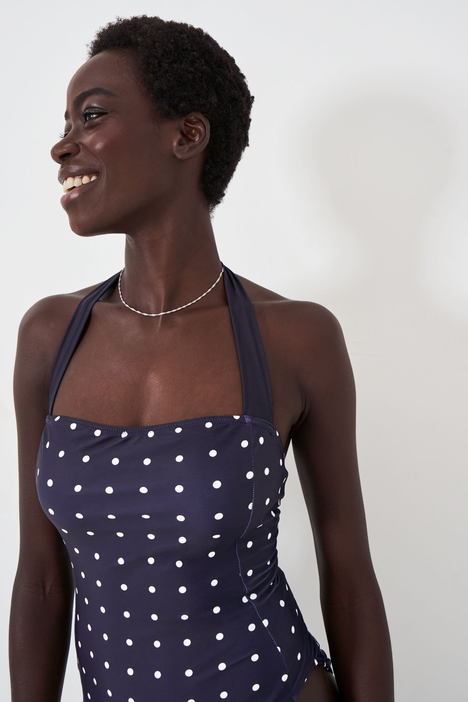 Crew Clothing Polka Dot Swimsuit - Image 4 of 5