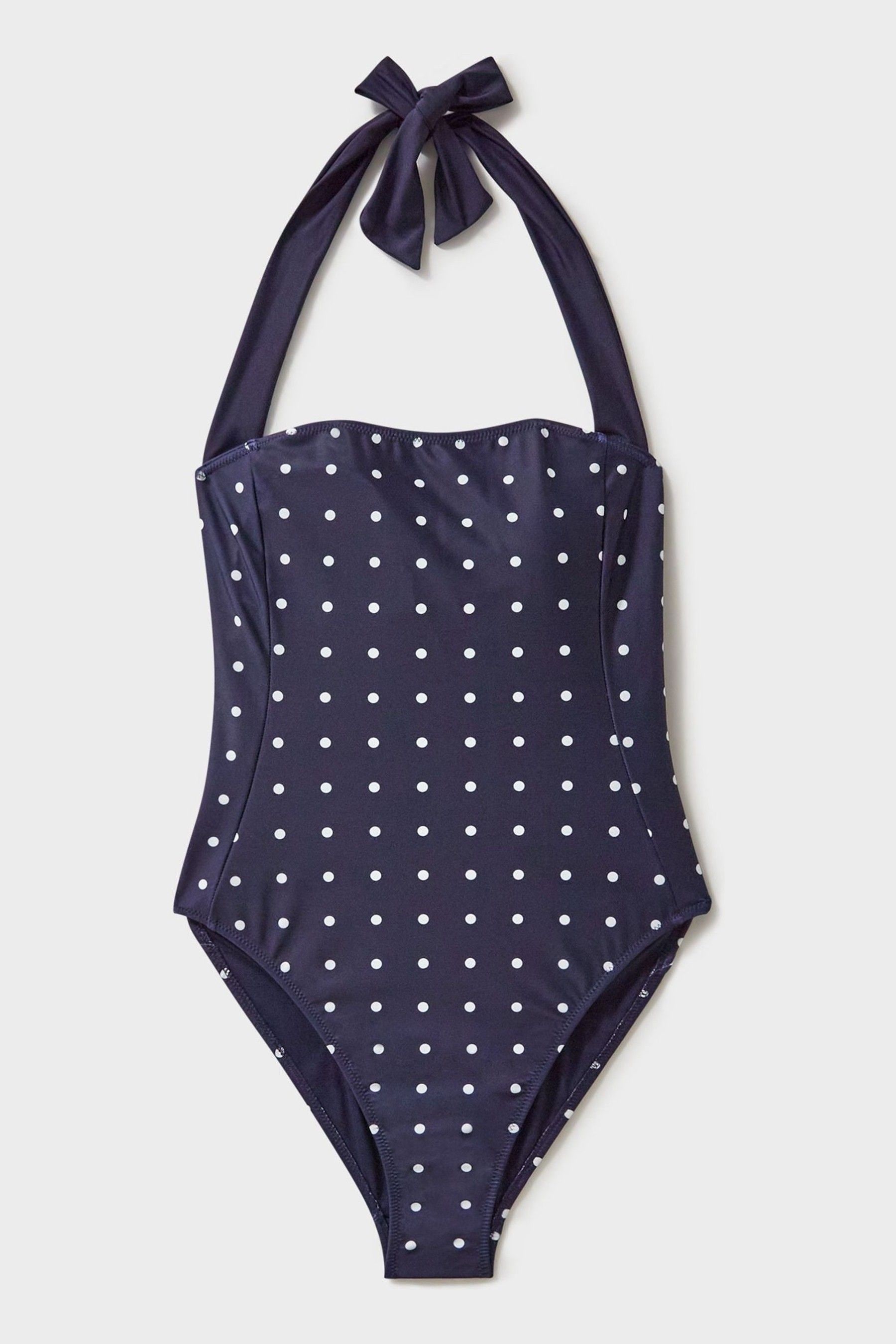 Polka dot swimsuit next hot sale