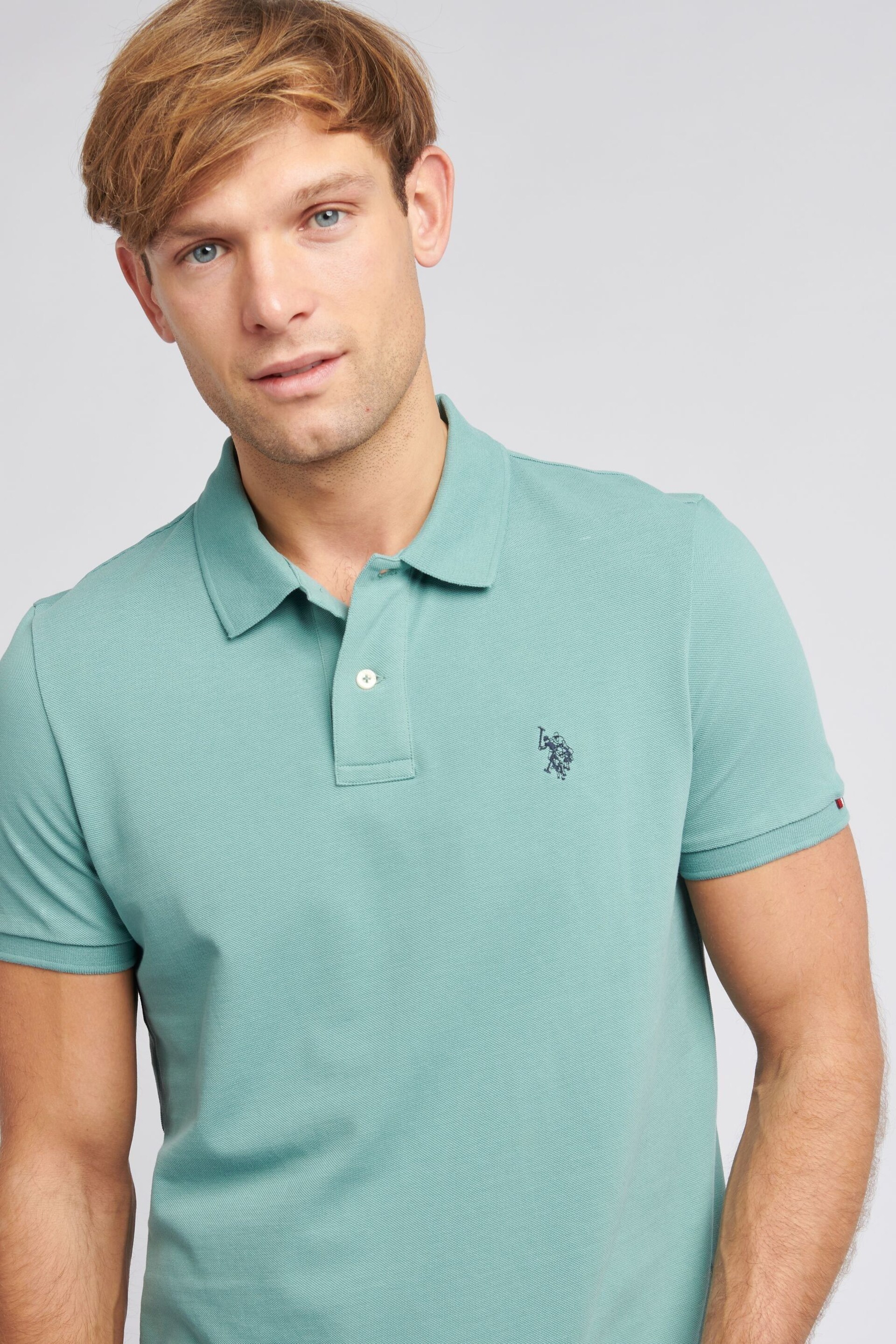 U.S. Polo Assn. Regular Fit Pique Polo Shirt - Image 2 of 8