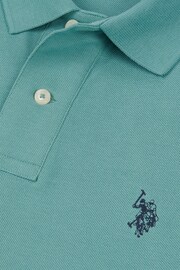 U.S. Polo Assn. Regular Fit Pique Polo Shirt - Image 8 of 8