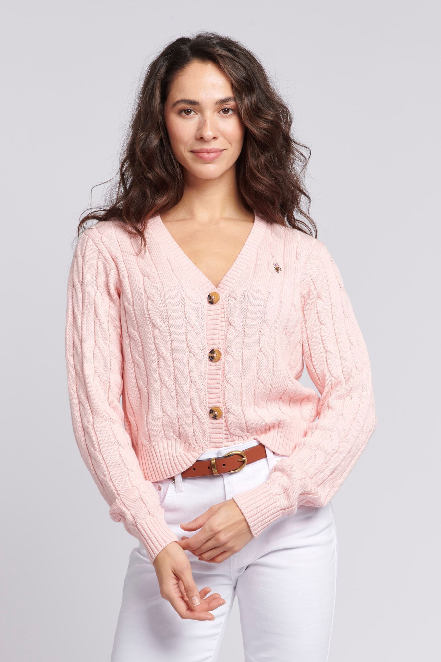 Women's polo cardigan 2025