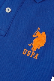 U.S. Polo Assn. Boys Player 3 Pique Polo Shirt - Image 7 of 7