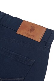 U.S. Polo Assn. Boys Core 5 Pocket Brown Trousers - Image 7 of 7