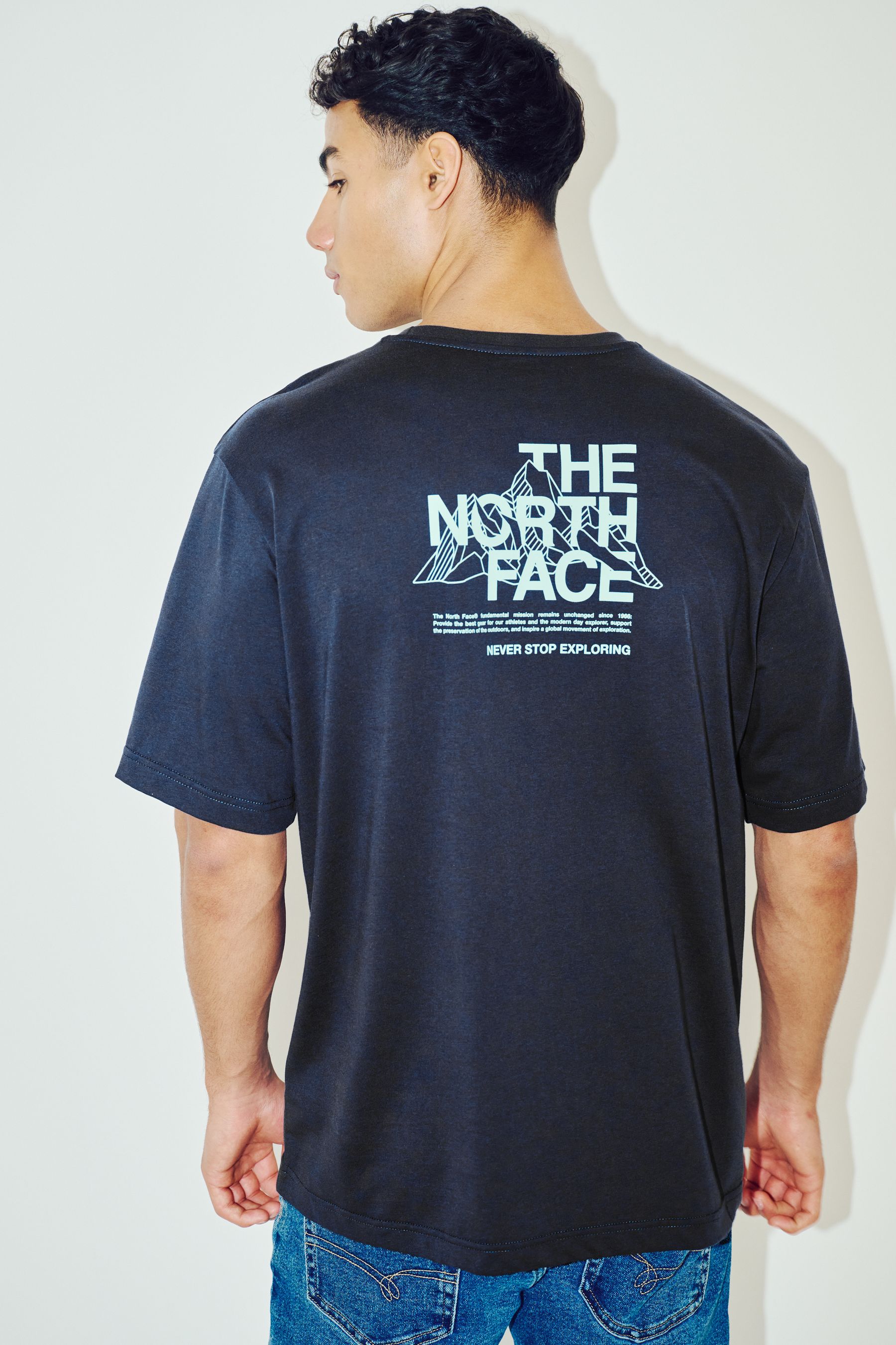 The north face mountain t shirt discount