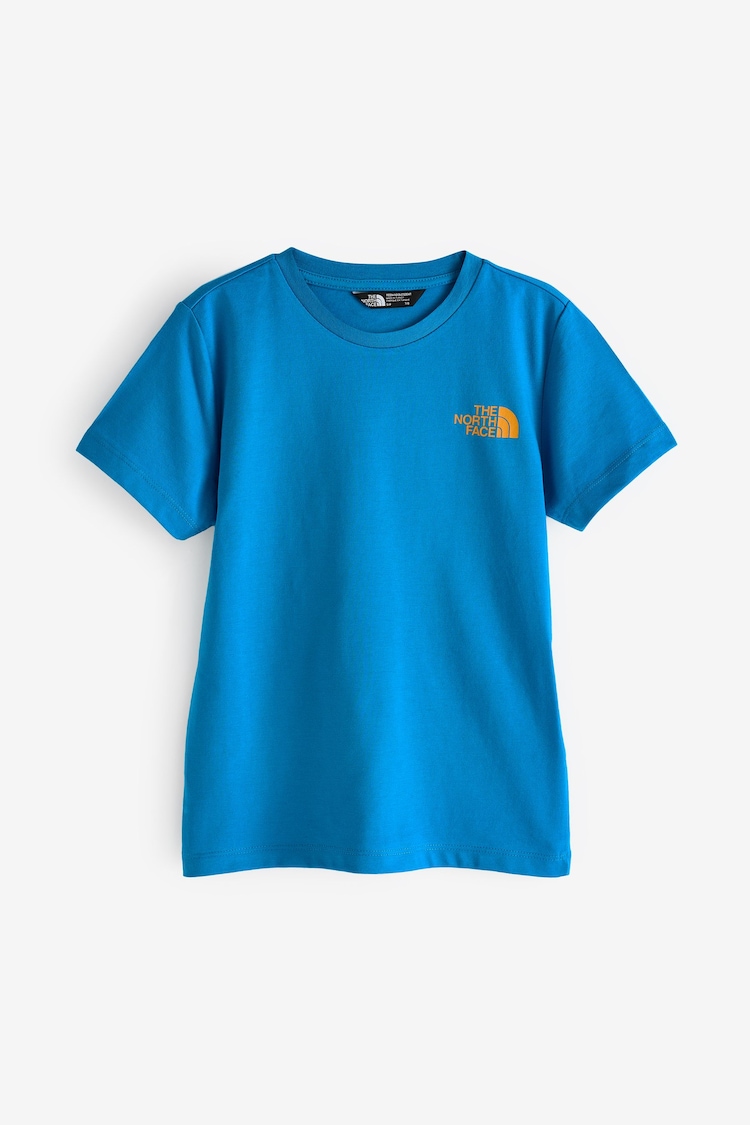 The North Face Blue Teen Simple Dome T-Shirt - Image 6 of 6