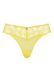 Ann Summers Yellow Sexy Lace Planet Thong - Image 5 of 5