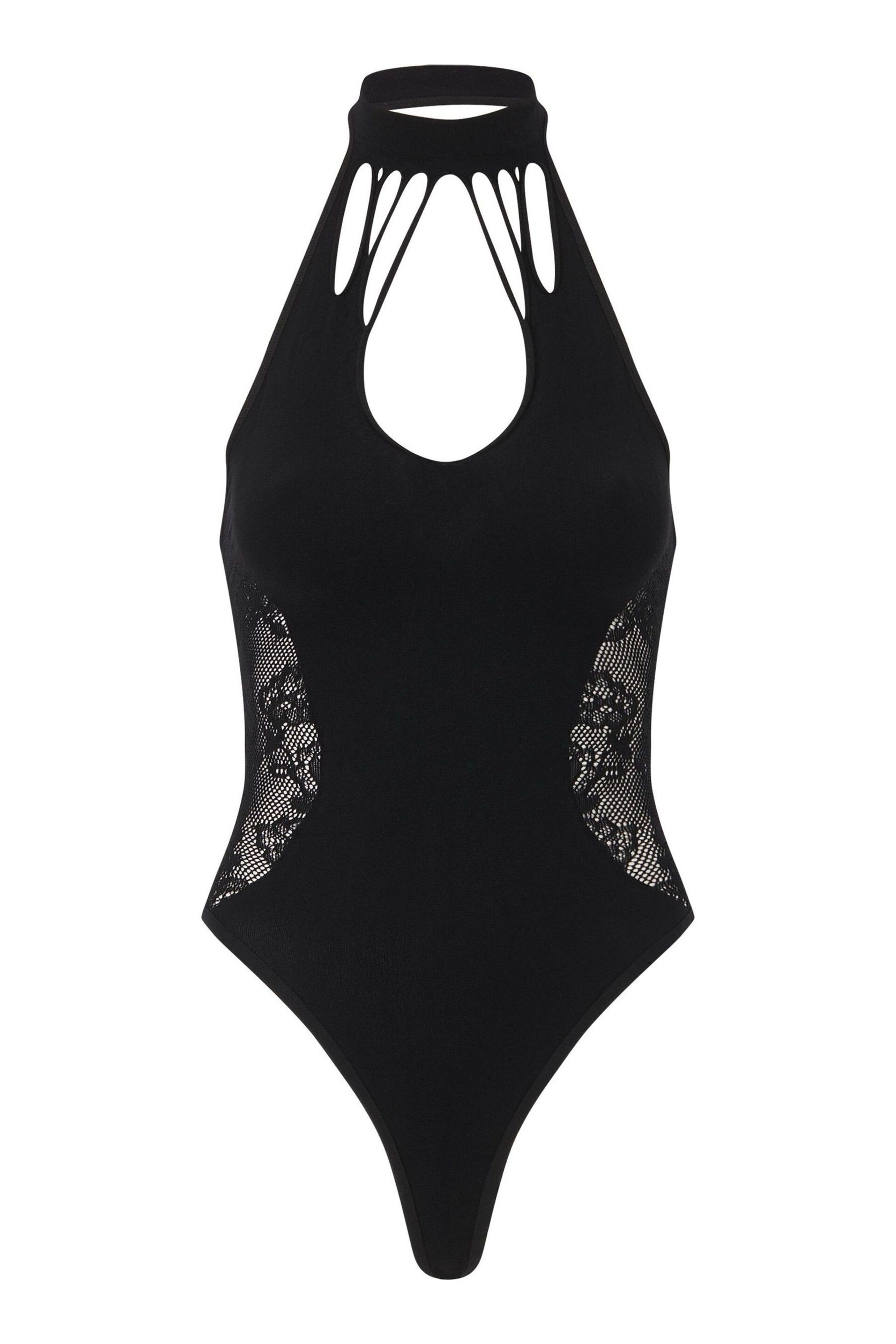 Ann Summers Black Persia Halterneck Body - Image 5 of 5