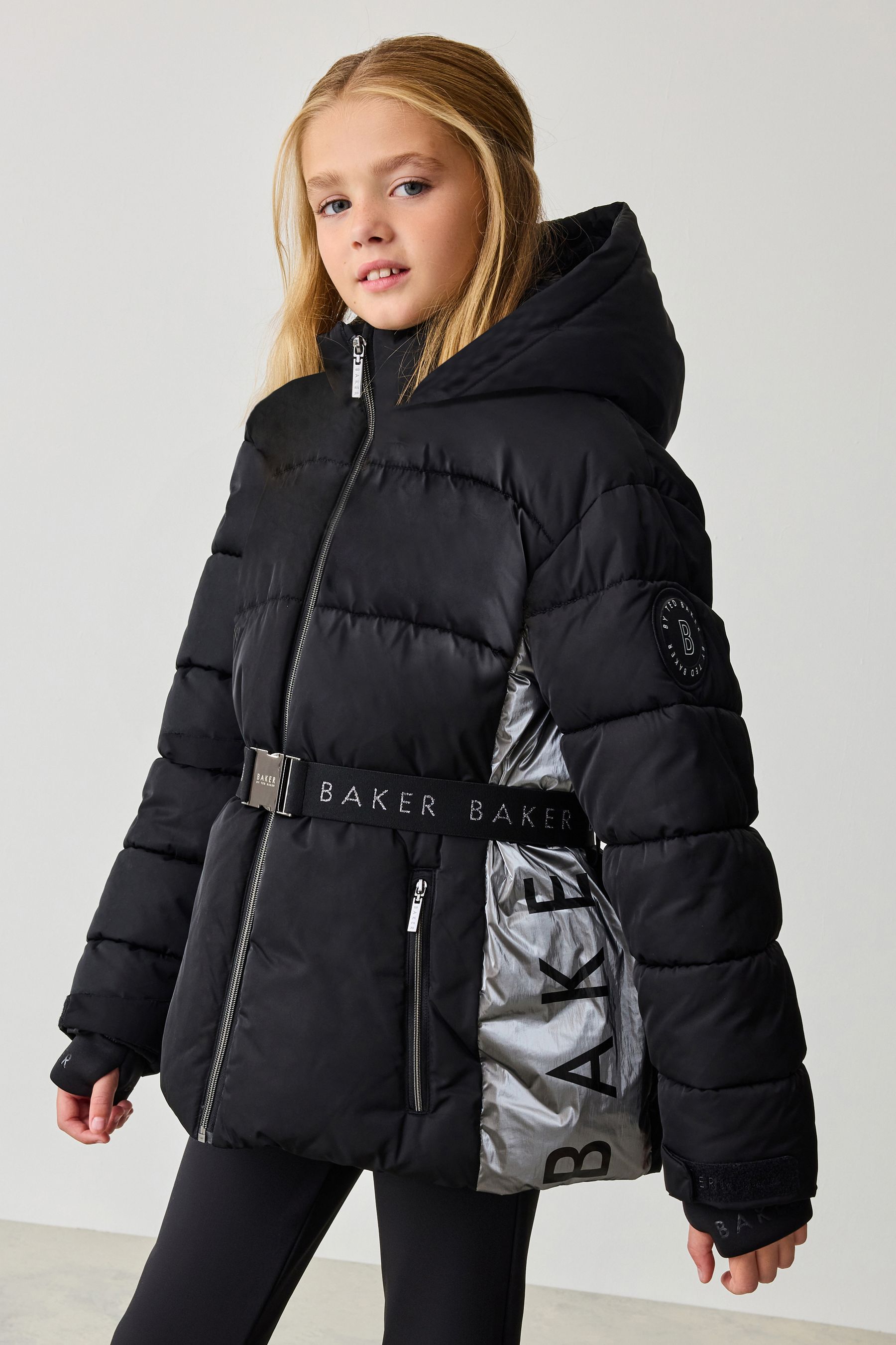 Ted liangqi baker black coat womens