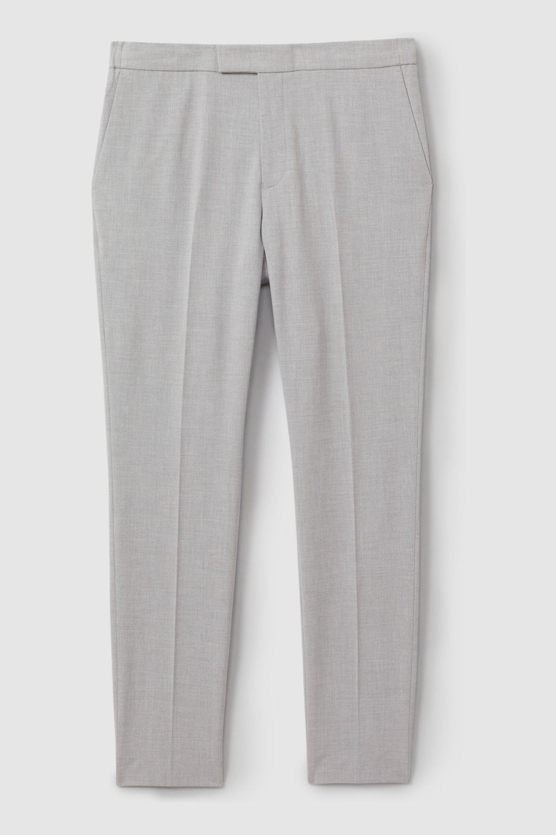 Reiss Grey Found Relaxed Drawstring Trousers - Image 2 of 5