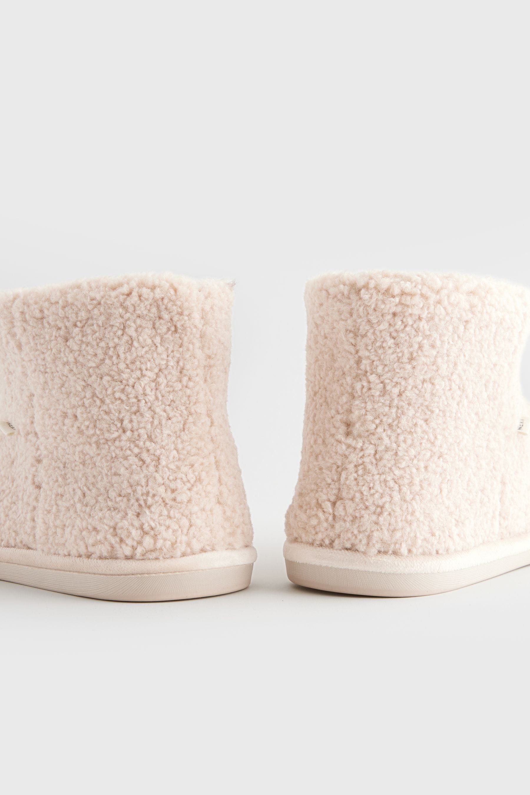 Sherpa bootie slippers deals