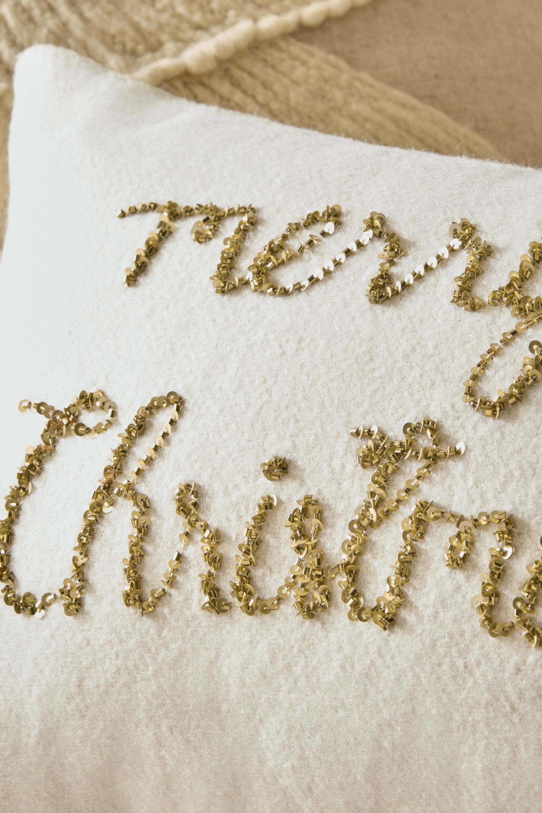 Next sequin cushion online