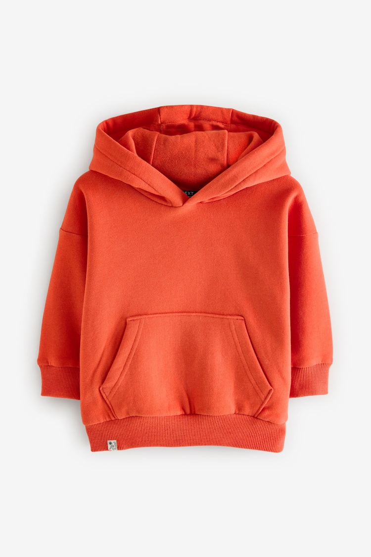 Red Long Sleeve Soft Touch Hoodie (3mths-7yrs) - Image 1 of 4