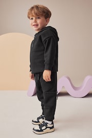 Black Utility Hoodie and Joggers Set (3mths-7yrs) - Image 4 of 4