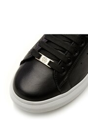 Moda in Pelle Bridgette Lace-Up Black Trainers With Slab Sole - Image 5 of 6