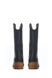 Moda in Pelle Dana Crepe Sole Long Western Natural Boots - Image 3 of 4