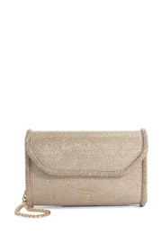 Dune London Gold Bellini Border Foldover Clutch Bag - Image 1 of 4